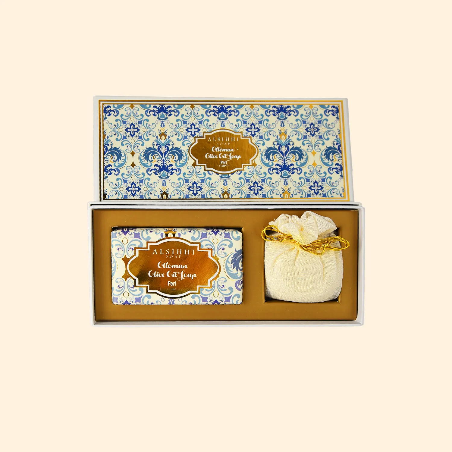 صابون بيرل ( صابونة+ معطر )